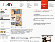 Tablet Screenshot of helco.ro